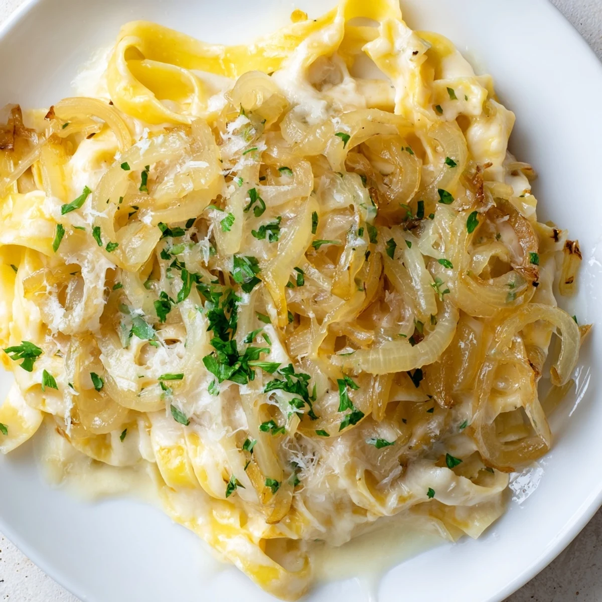 One-Pot French Onion Pasta