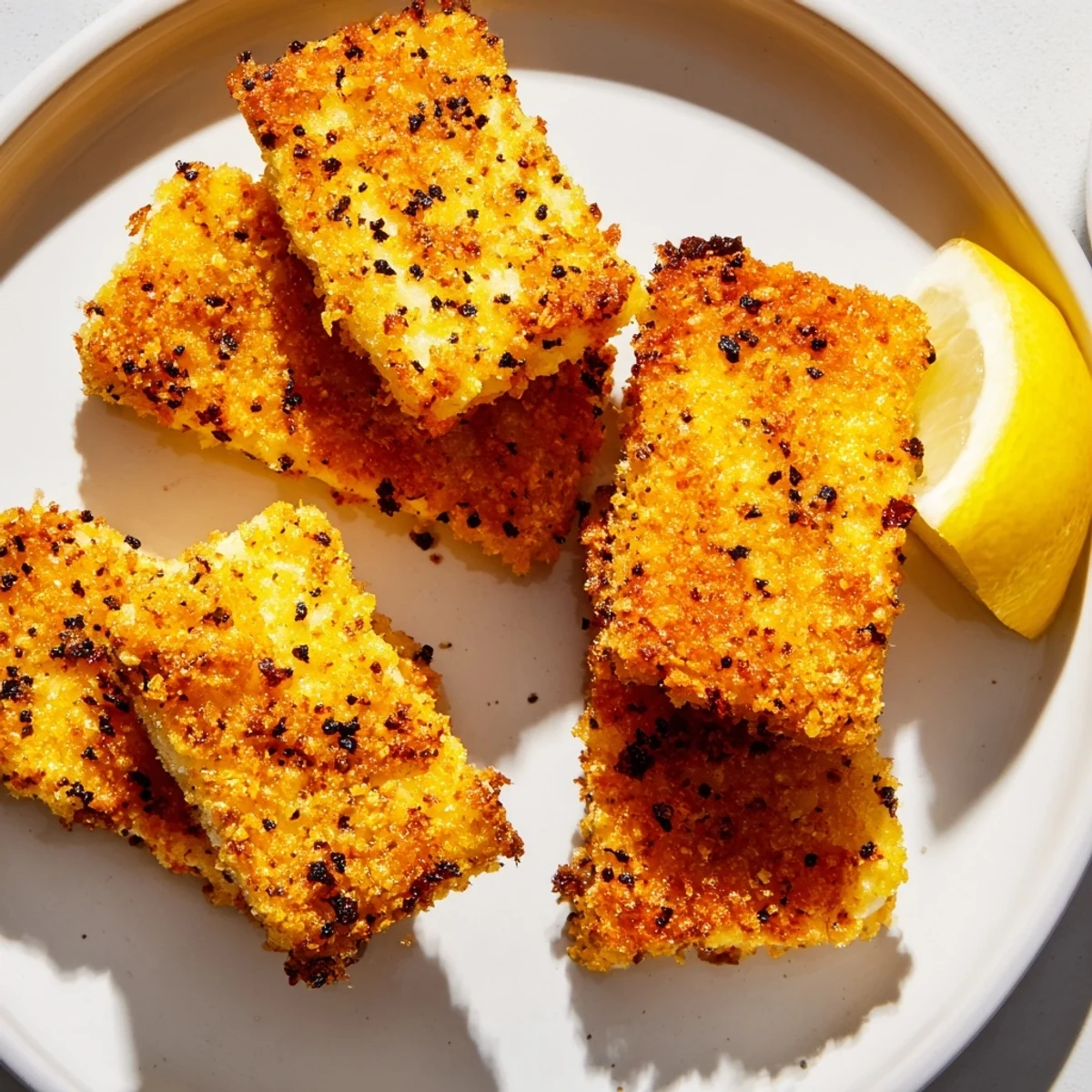 Crispy Panko Halloumi