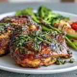 Healthy Easy Lemon Chicken Veggies