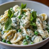 Close-up of Lemon Ricotta Pasta, showing tender pasta coated in a bright, rustic sauce.