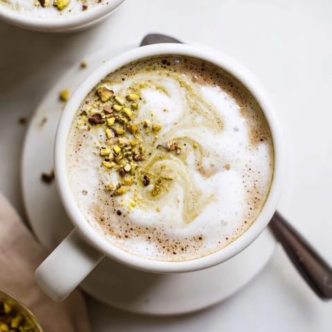 Pistachio Milk Latte Café