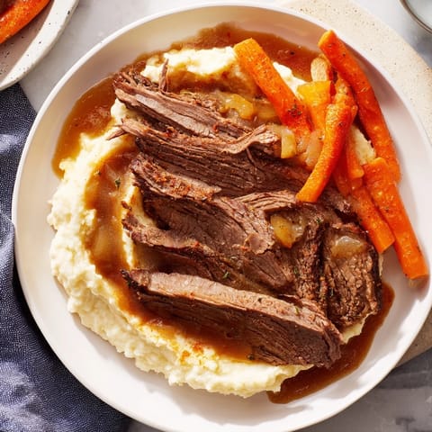Classic Brisket Mashed Potatoes