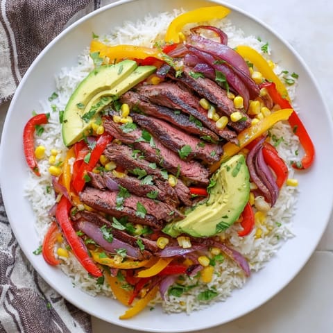 BBQ Steak Fajita Bowl #189