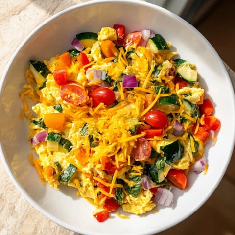 Egg & Veggie Sheet Scramble #220
