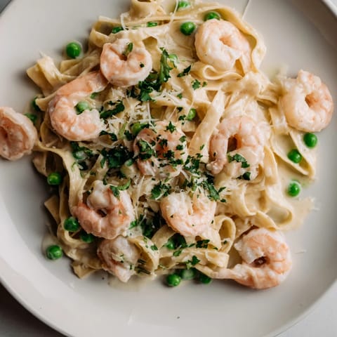 Instant Pot Shrimp Alfredo #232