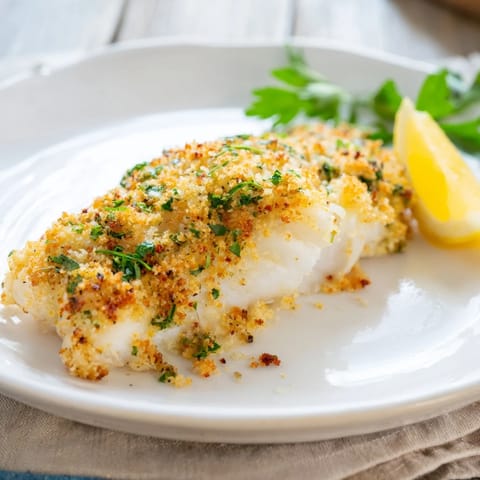 Baked Cod with Ritz Topping #235