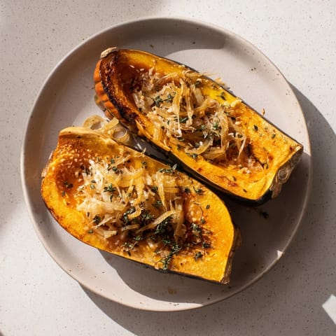 Caramelized Onion Gruyere Squash