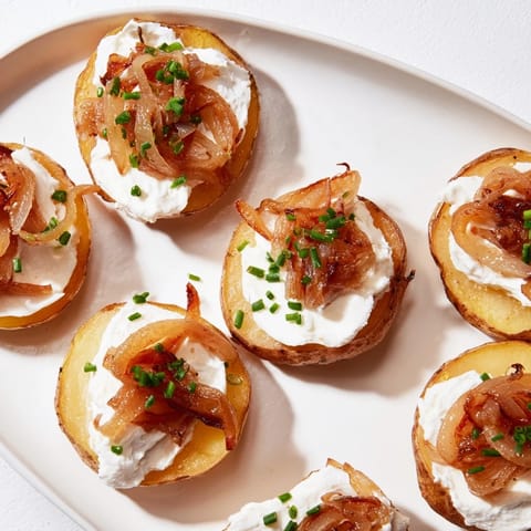 Lightened French Onion Bites