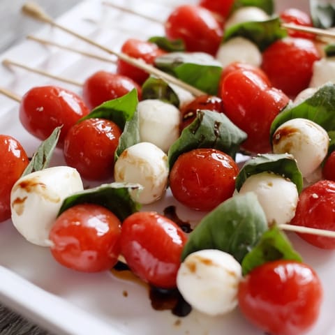 Christmas Tree Caprese Skewers #254