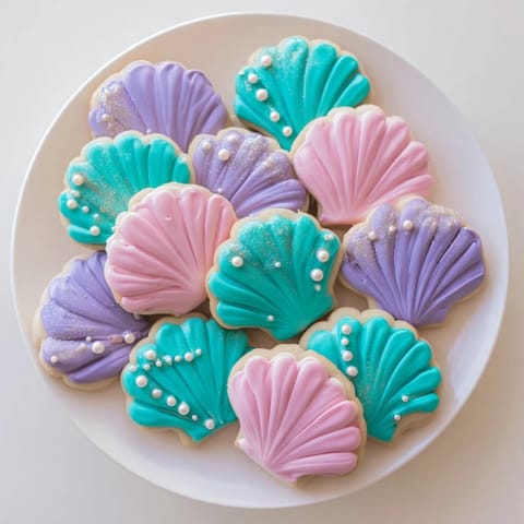 Seashell Sweets Whimsical Cookies #297