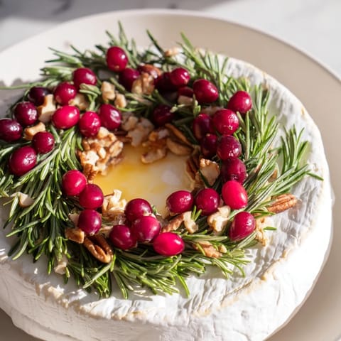 Brie Cheese with Rosemary