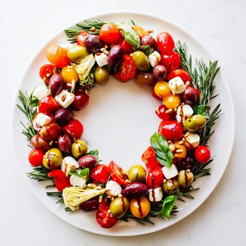 Olive Cherry Tomato Garland