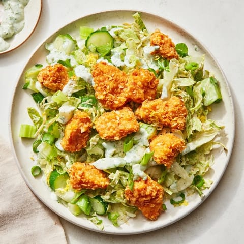 Green Goddess Nugget Salad