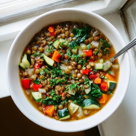 Hearty Lentil and Vegetable Soup