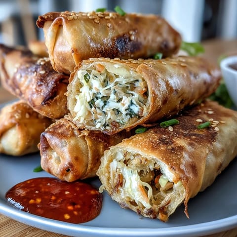 Air Fried Spring Rolls