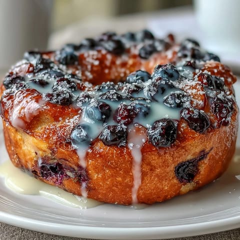 Blueberry Protein Bagels Lemon