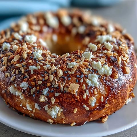 High-Protein Greek Yogurt Bagels
