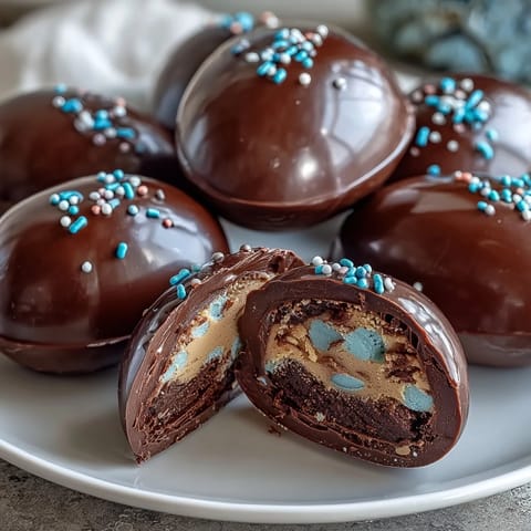 Creamy peanut butter filling wrapped in glossy chocolate coating, these Easter eggs are a festive homemade candy classic.
