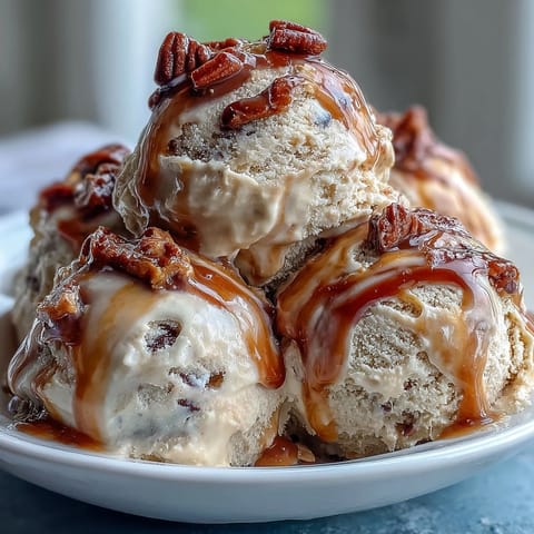 Frozen banana and peanut butter blended into a rich, dairy-free 4-ingredient ice cream.