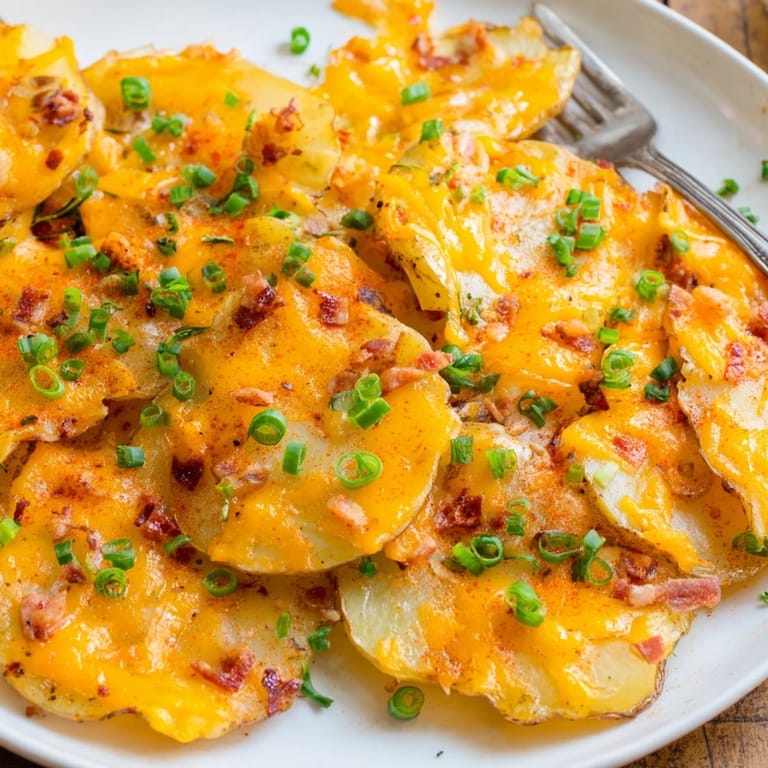 Delicious smashed green onion potato bombs, perfect as a flavorful appetizer or side.