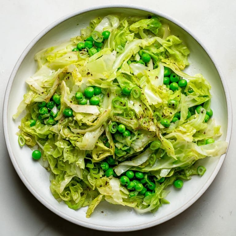 Freshly made Cabbage Stir-Fry with tender cabbage and a glossy sauce, perfect for dinner.