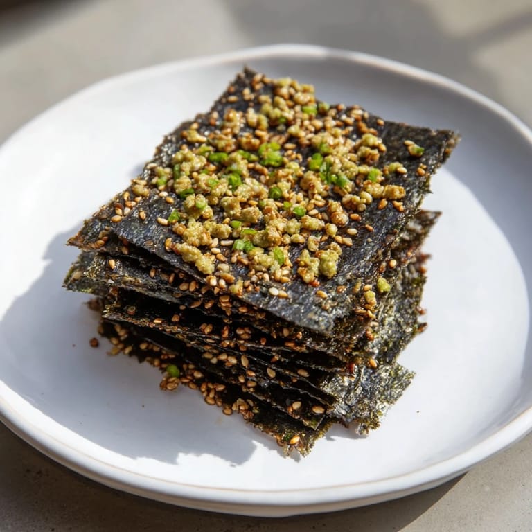 Crispy, homemade Snacks de Vague Surf with sesame seeds, a delicious and healthy gluten-free snack idea.