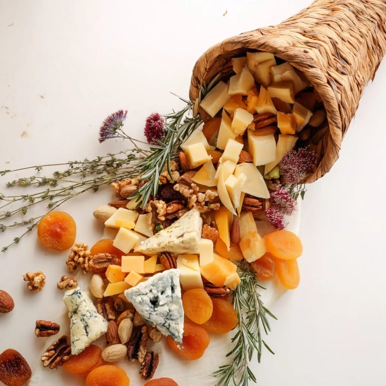 Discover a delicious Autumn Harvest Horn of Plenty: a beautiful, eye-catching harvest appetizer with fresh herbs.