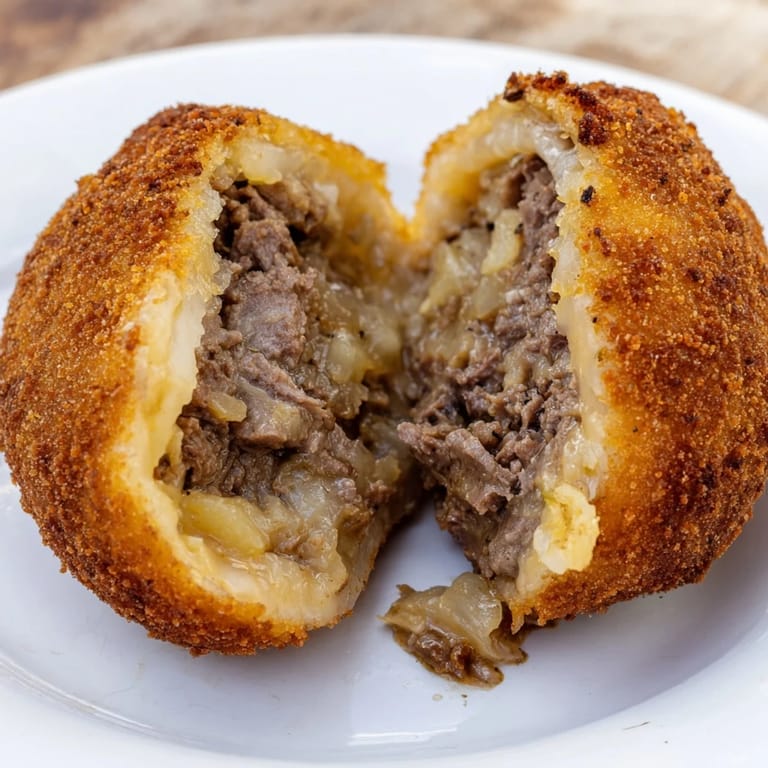 Homemade Dutch croquettes, fried to a perfect golden hue, ready to be served hot with mustard.