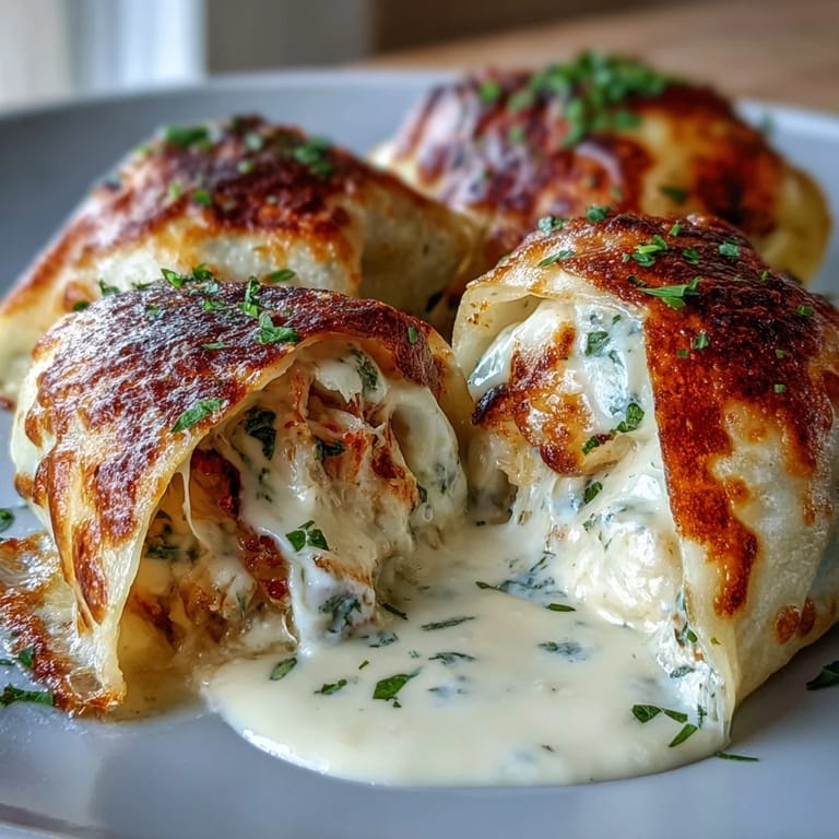 Tender tortillas wrapped around a luscious three-cheese seafood blend, ready to serve immediately.